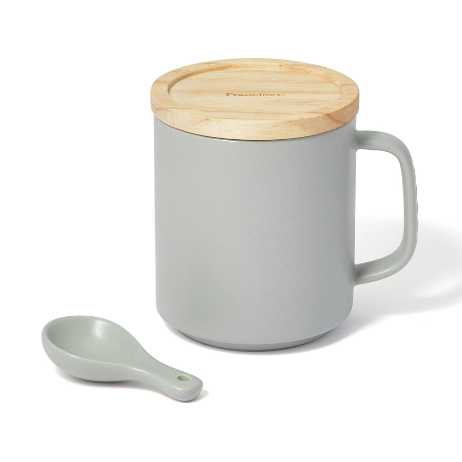 Mug Canister Sugar Grey