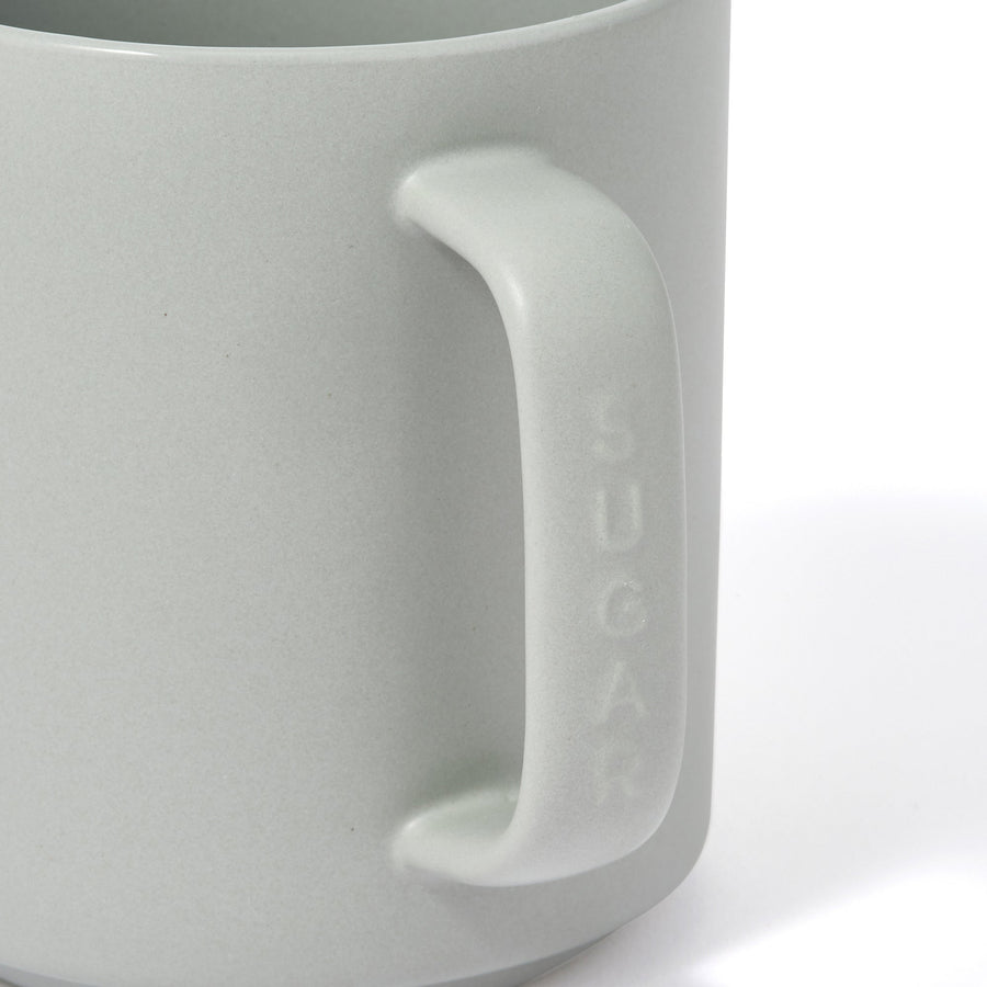 Mug Canister Sugar Grey