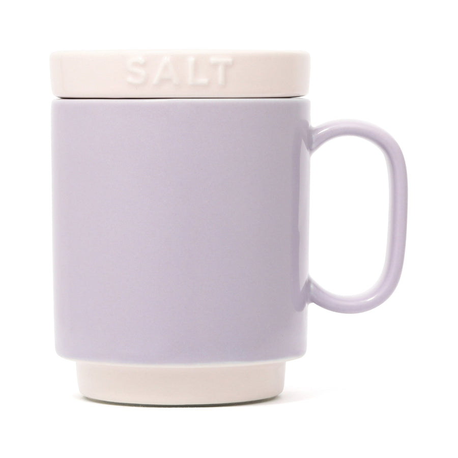 バイカラー マグキャニスター ソルト パープル×アイボリー