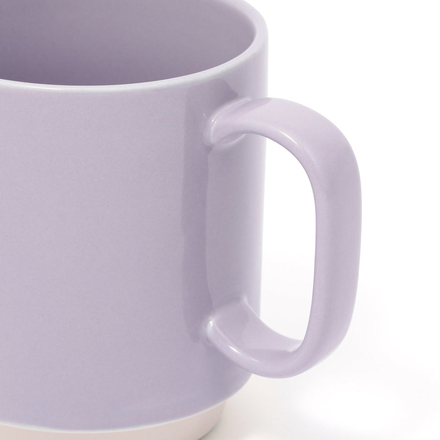 バイカラー マグキャニスター ソルト パープル×アイボリー