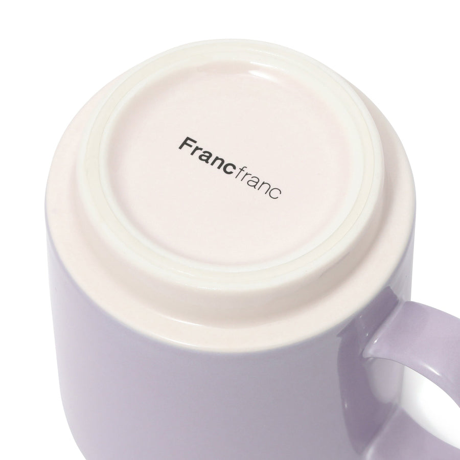 バイカラー マグキャニスター ソルト パープル×アイボリー