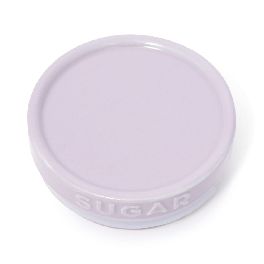 バイカラー マグキャニスター シュガー パープル×アイボリー