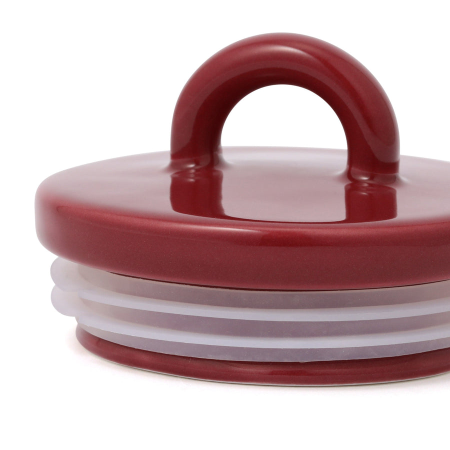 ロゴ キャニスター レッド