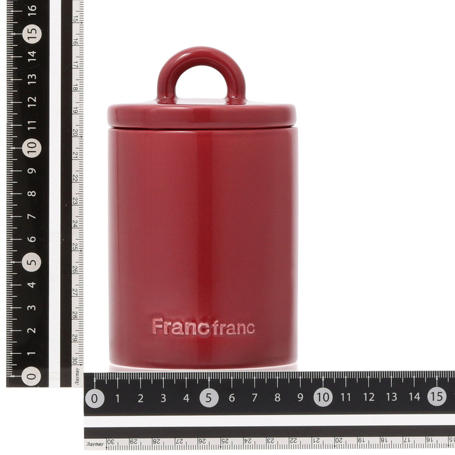 ロゴ キャニスター レッド