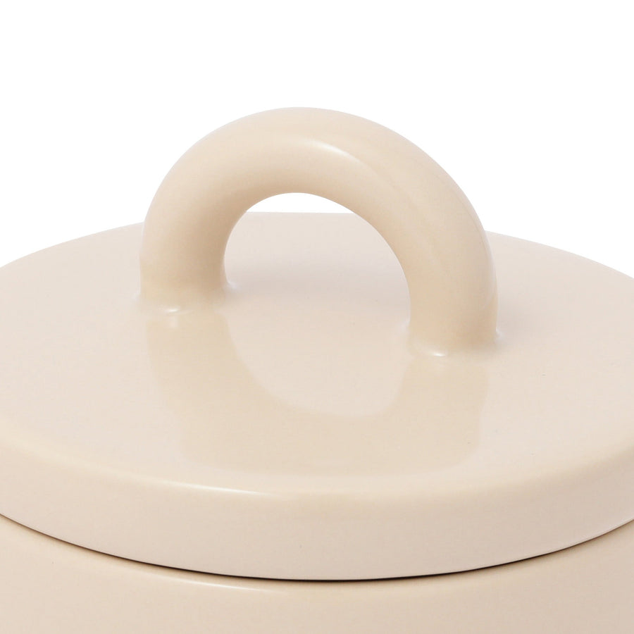 ロゴ キャニスター アイボリー