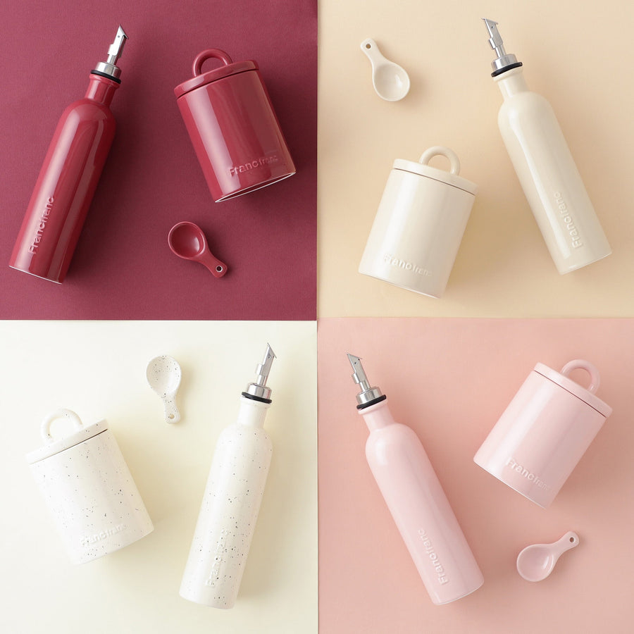 ロゴ オイル＆ビネガーボトル L スプラッター