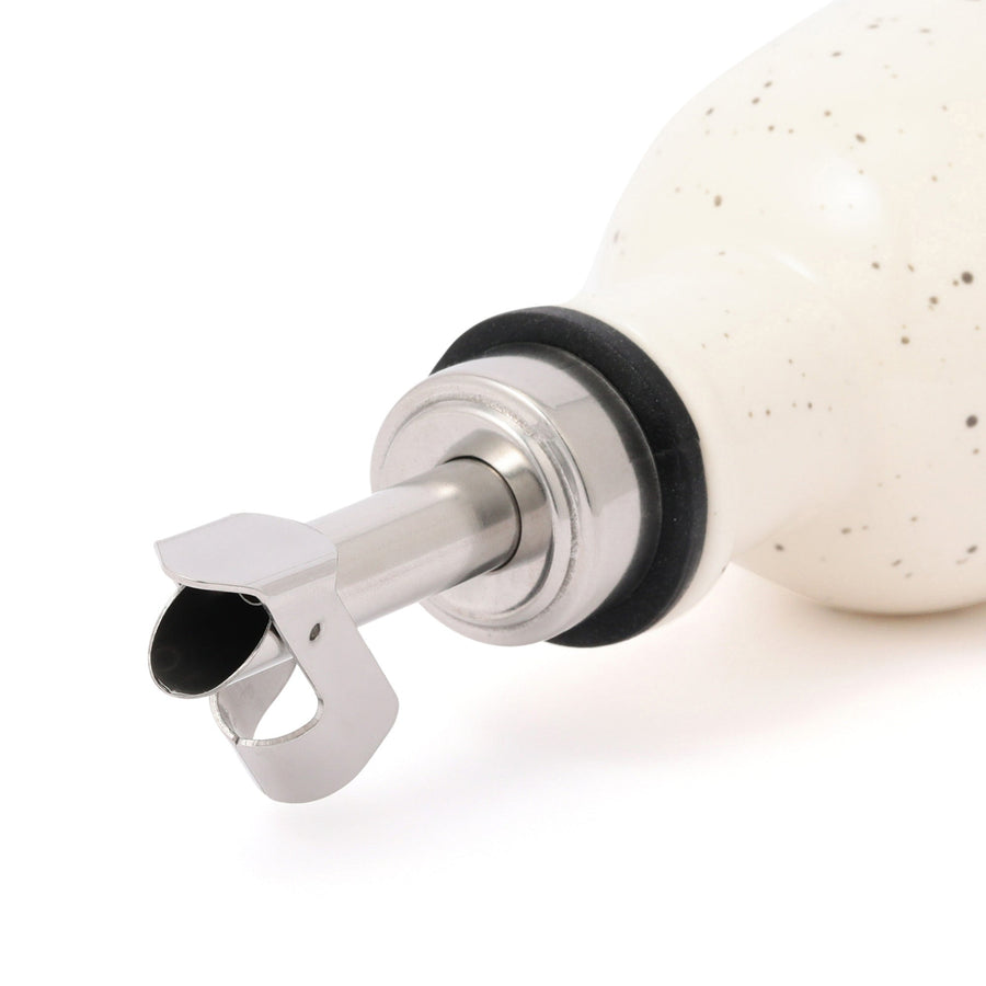 ロゴ オイル＆ビネガーボトル L スプラッター