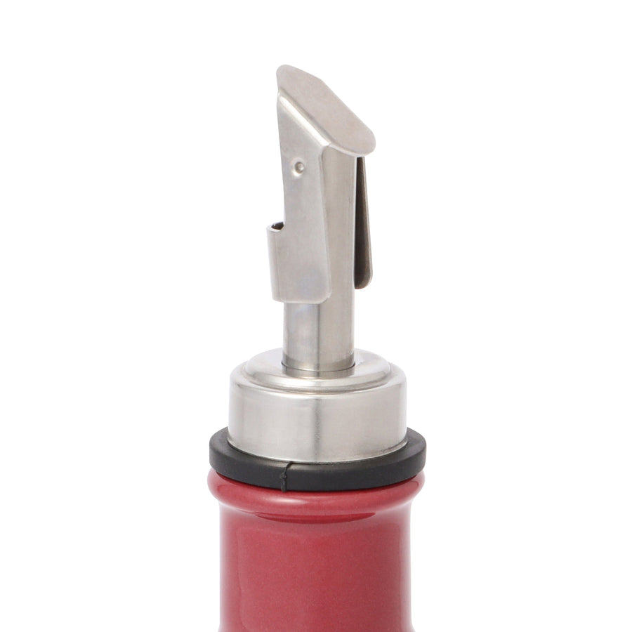 ロゴ オイル＆ビネガーボトル L レッド