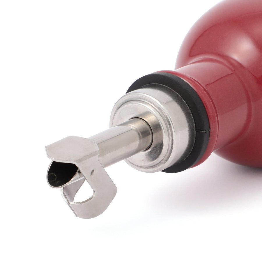 ロゴ オイル＆ビネガーボトル L レッド