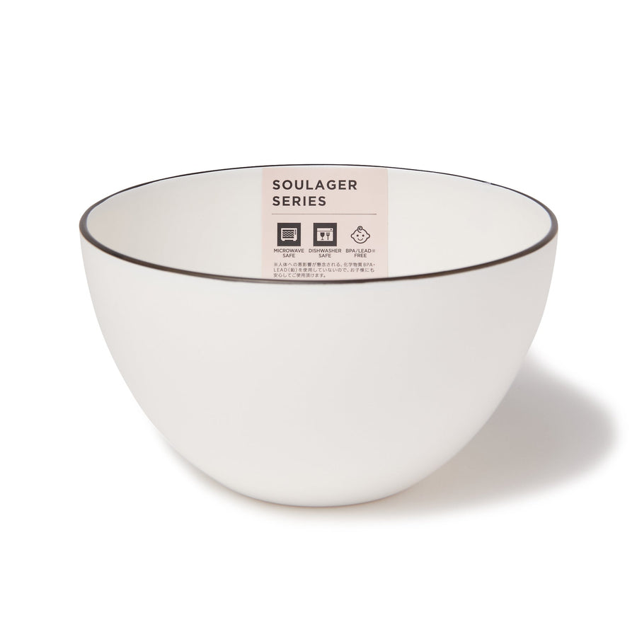 Slage Microwave-safe Bowl, White