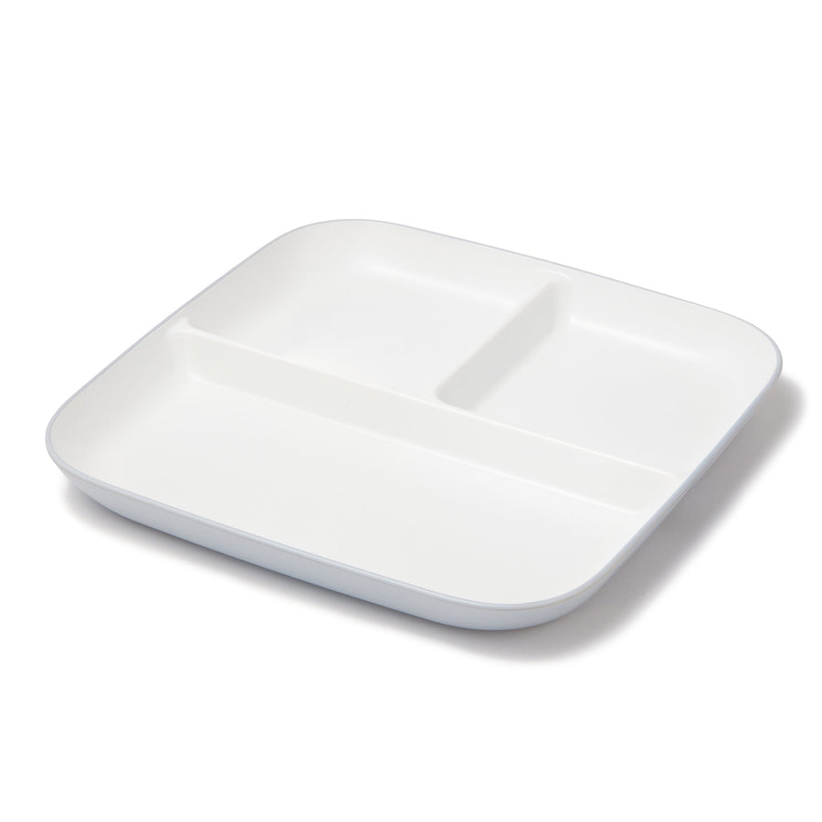 Slage Microwave-safe Separate Plate, Gray