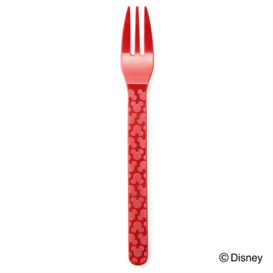 Disney Mickey Melamine Fork Red