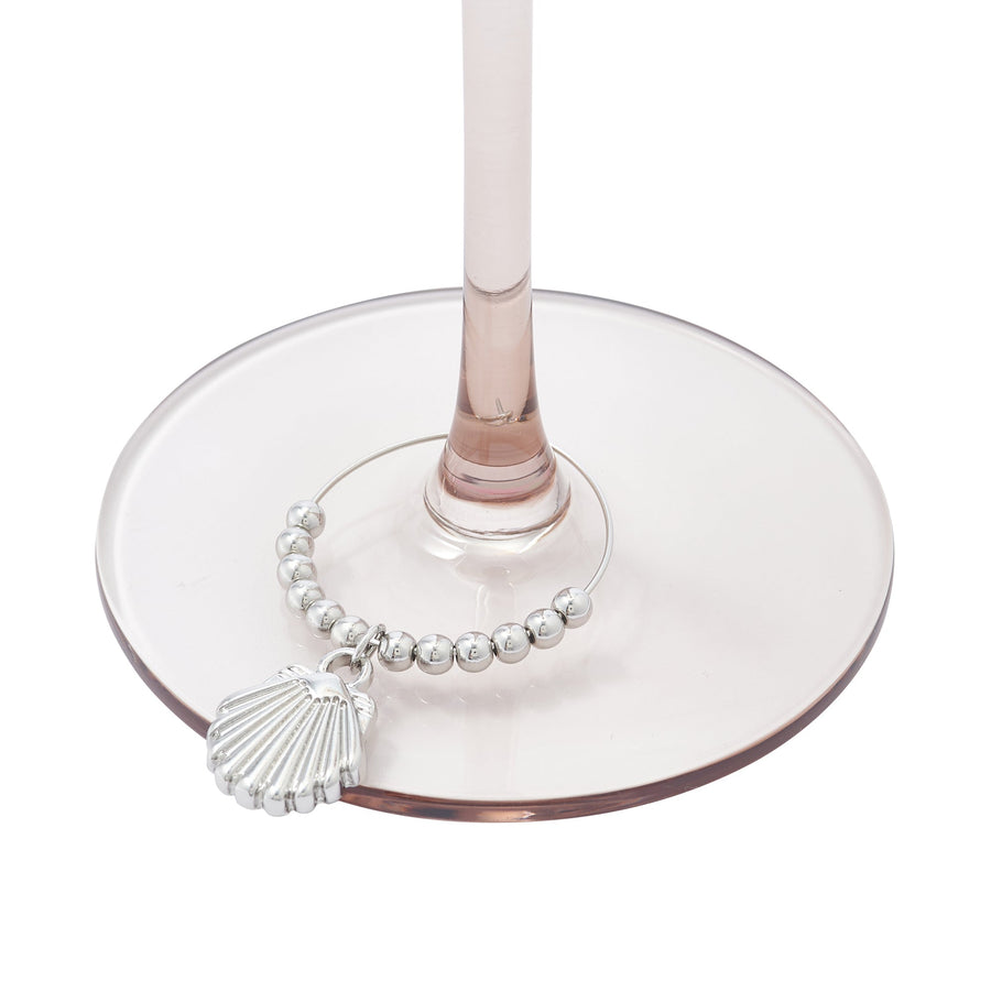 グラスマーカー4個セット シルバーチャーム