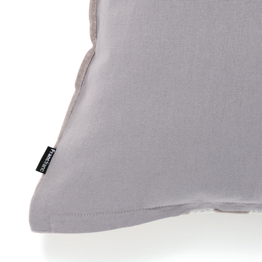 EMB Ornament Cushion Cover 450 x 450 Gray (C-014)