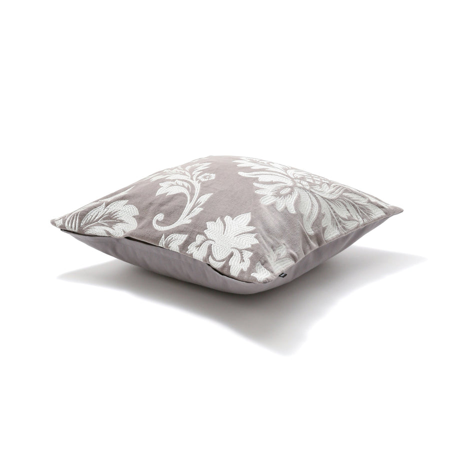 EMB Ornament Cushion Cover 450 x 450 Gray (C-014)