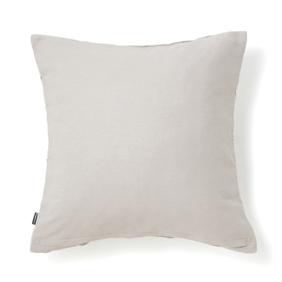 Velvet Smocking Cushion Cover 450 x 450 Light Gray (C-037)