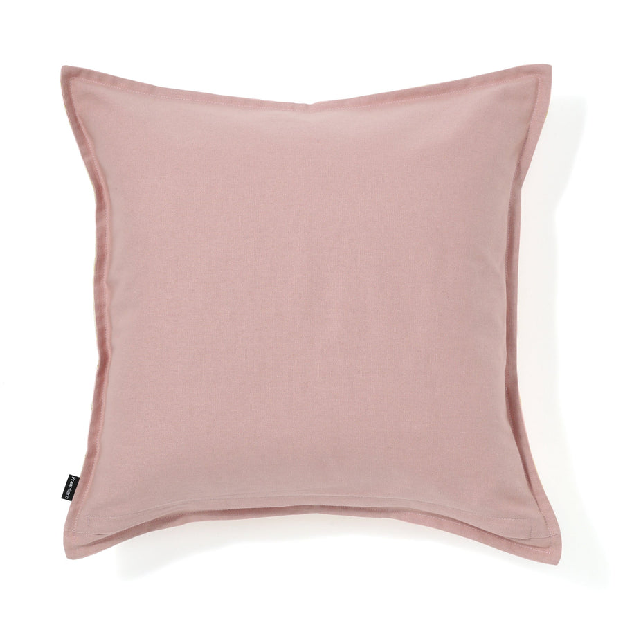 Satin metallic cushion cover 450 x 450 pink x gold (PT-064)