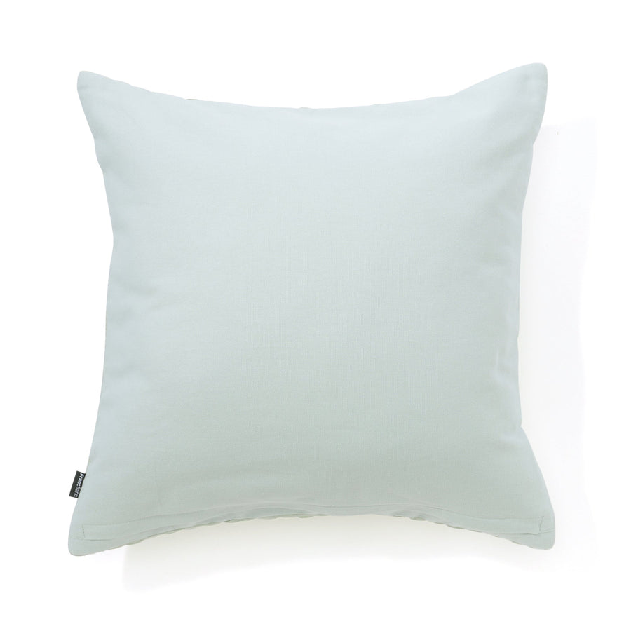 Solid Gathered Cushion Cover 450 x 450 Gray (080)