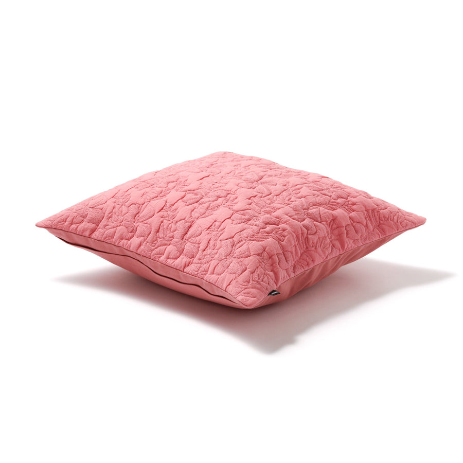 Flower Quilt Cushion Cover 450 x 450 Pink (093)