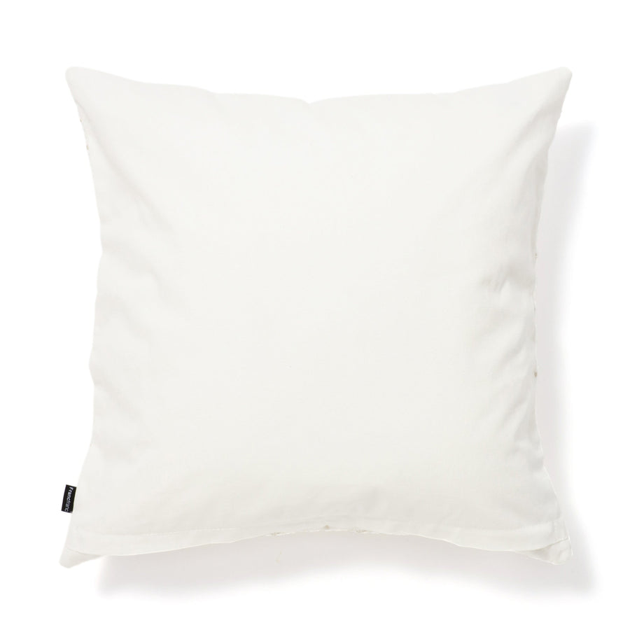 EMB Flower Cushion Cover 450 x 450 White (A-025)