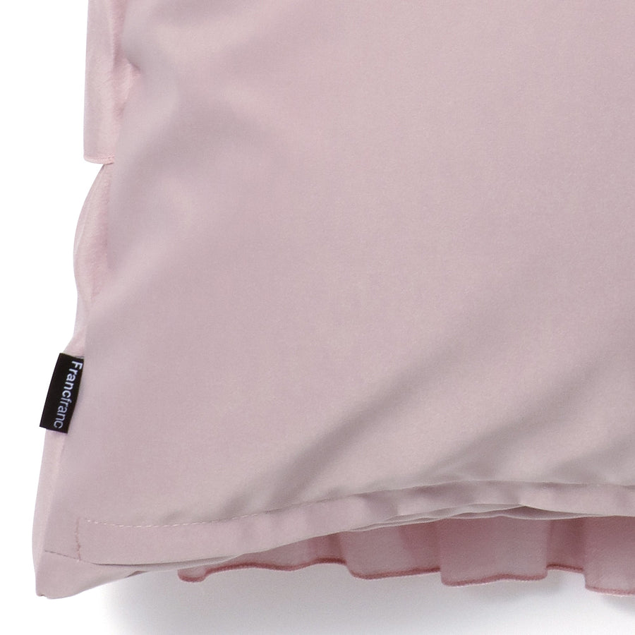 Chiffon frill cushion cover 450 x 450 Pink (A-038)