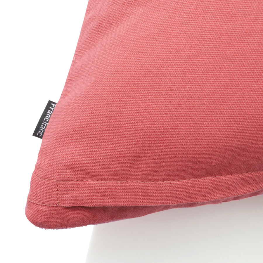 Velvet quilt cushion cover 450 x 450 Pink (F-140)