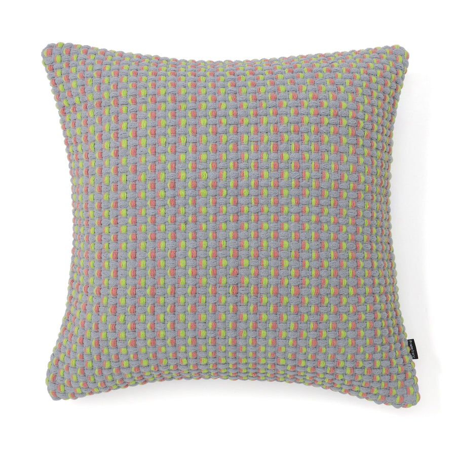 カラフル ウィーブ クッションカバー 450×450 マルチ（A-121）