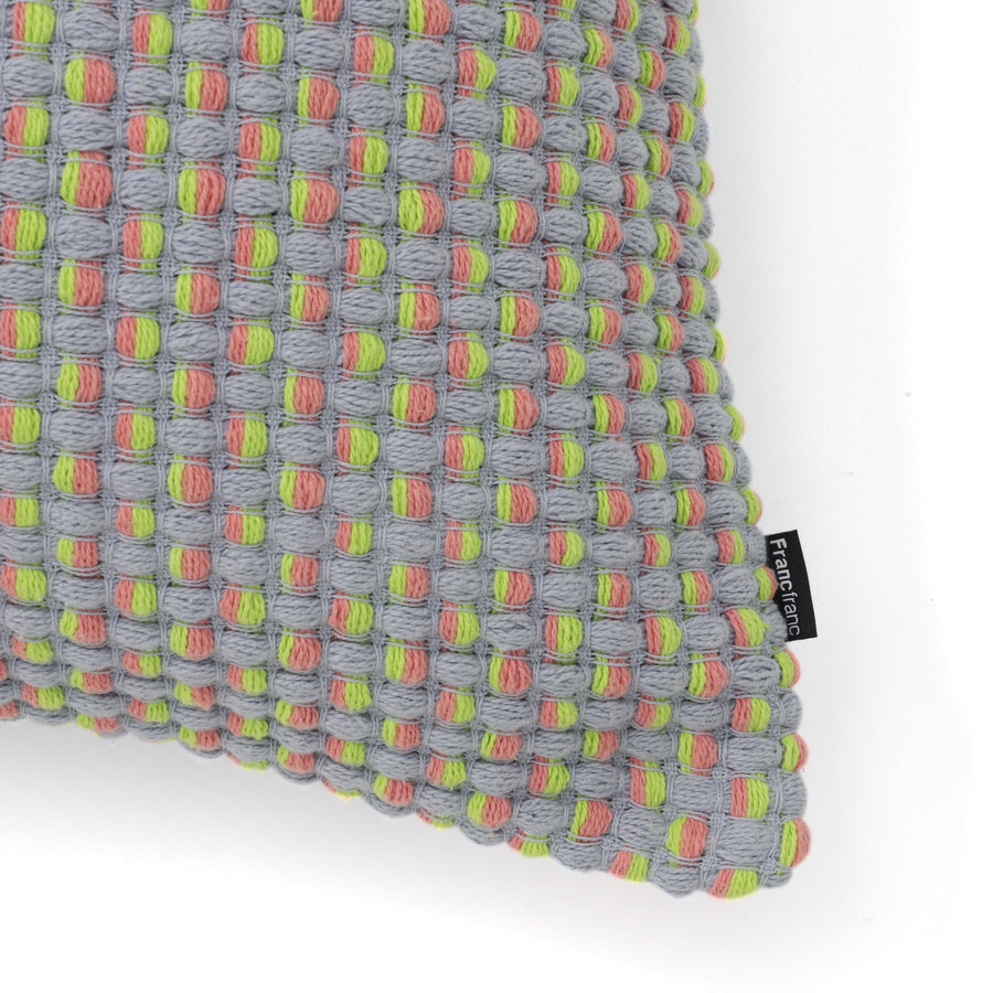 カラフル ウィーブ クッションカバー 450×450 マルチ（A-121）