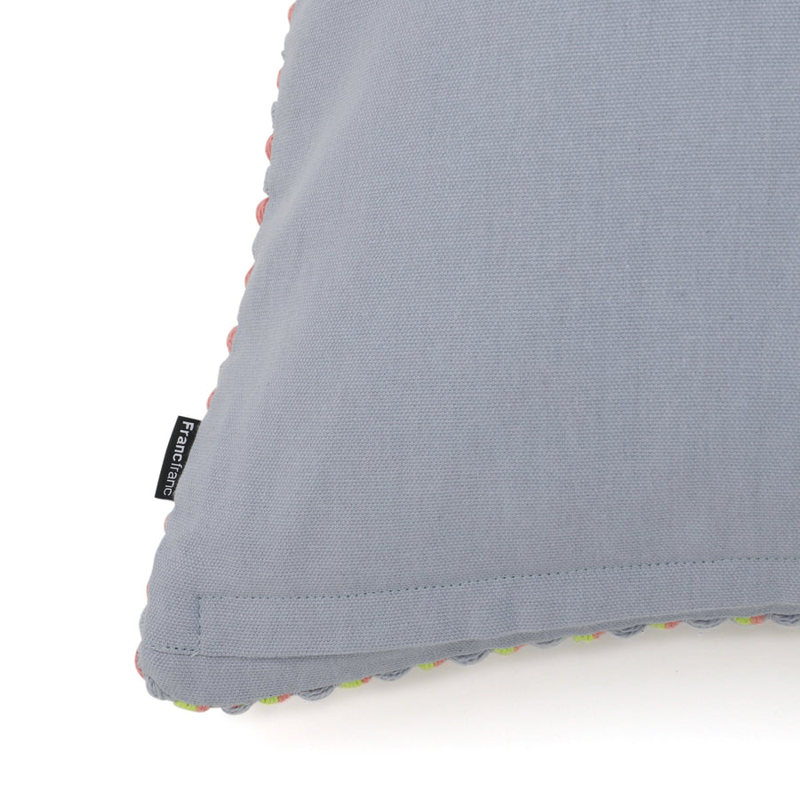 カラフル ウィーブ クッションカバー 450×450 マルチ（A-121）