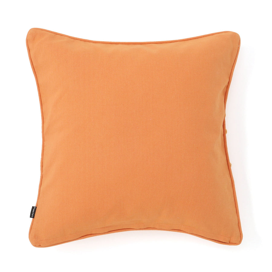 シェニールウィーブ クッションカバー 450×450 オレンジ（135）