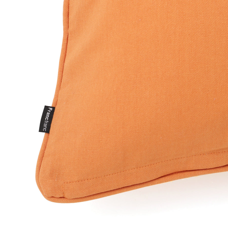 シェニールウィーブ クッションカバー 450×450 オレンジ（135）