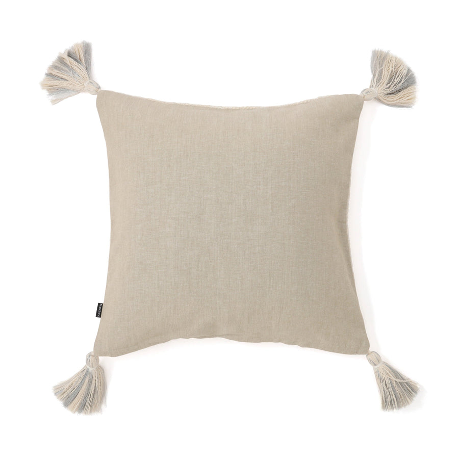 メタリックスラブ クッションカバー 450×450 アイボリー（051）