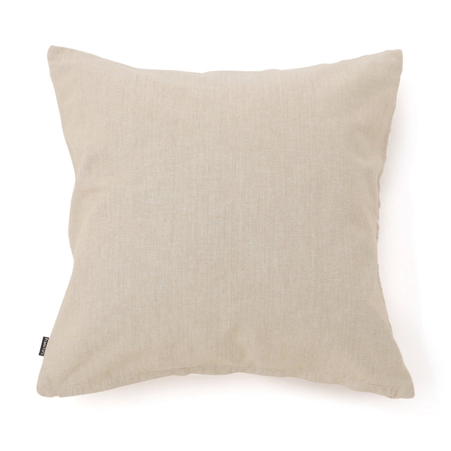 シャイニースモッキング クッションカバー 450×450 ナチュラル×ゴールド（113）