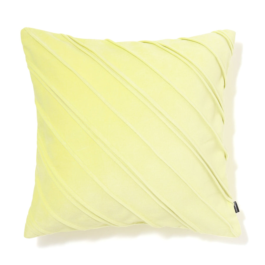 ベルベットコード クッションカバー 450×450 ライトグリーン（124）