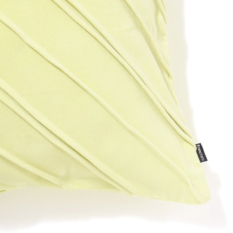 ベルベットコード クッションカバー 450×450 ライトグリーン（124）