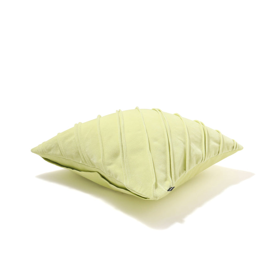 ベルベットコード クッションカバー 450×450 ライトグリーン（124）