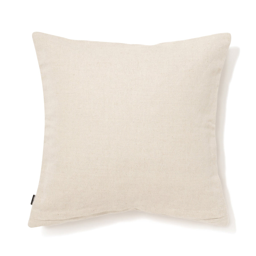 EMBフラワー クッションカバー 450×450 ナチュラル（A-040）