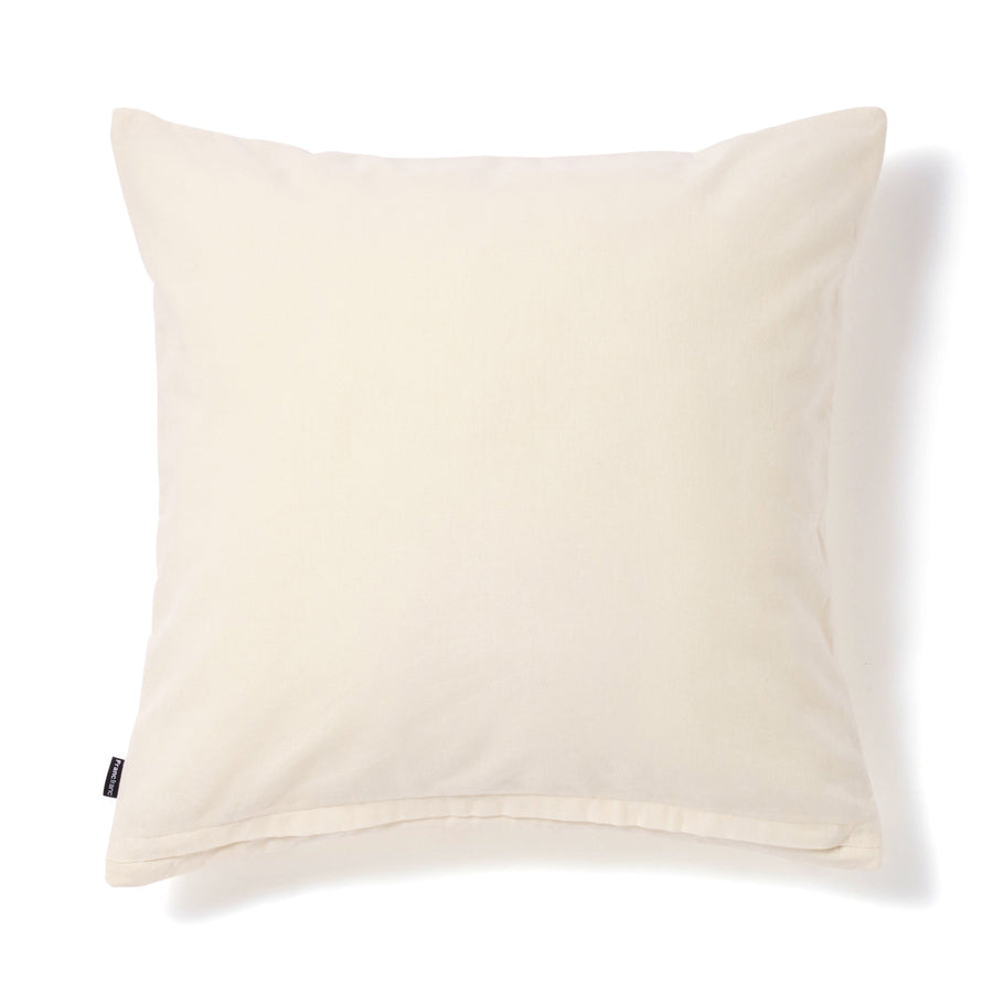 ダマスクキルト クッションカバー 450×450 ホワイト（095）