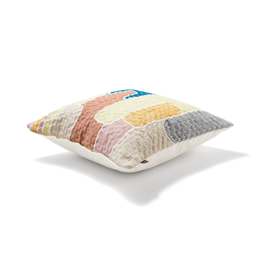 パッチワークEMB クッションカバー 450×450 マルチ（144）