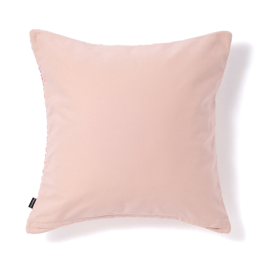 ファンシーツイード クッションカバー 450×450 ピンク（B-038）