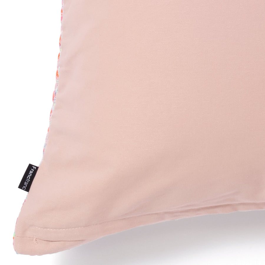 ファンシーツイード クッションカバー 450×450 ピンク（B-038）