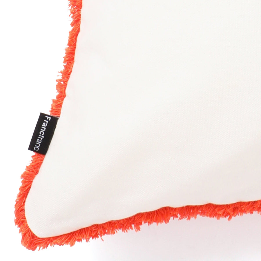 タフトアート クッションカバー 450×450 ピンク×オレンジ（A-020）