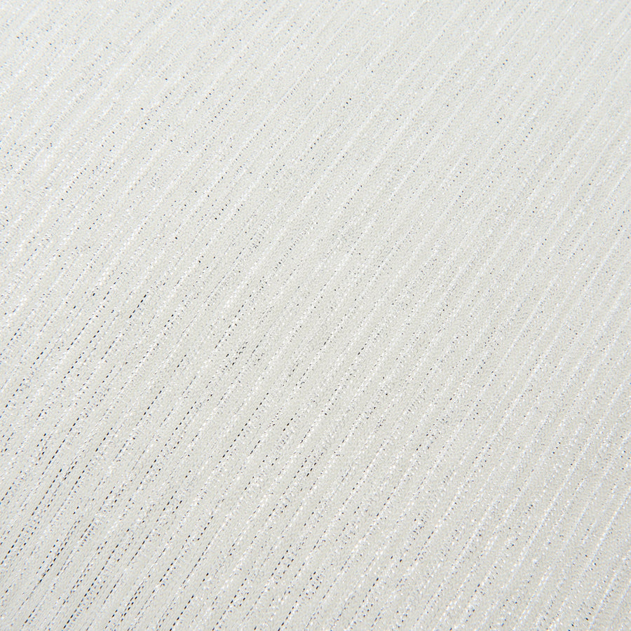 シャイニーフリル クッションカバー 450×450 シルバー（A-024）