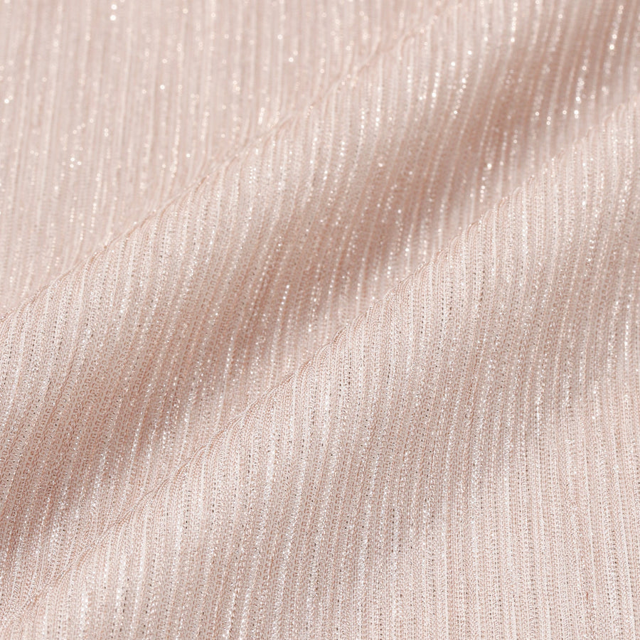 シャイニーフリル クッションカバー 450×450 ライトピンク（A-025）