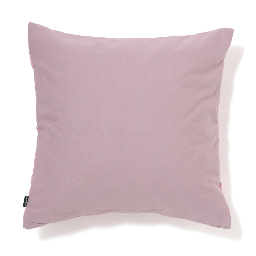 キルトフラワー クッションカバー 450×450 パープル（B-045）