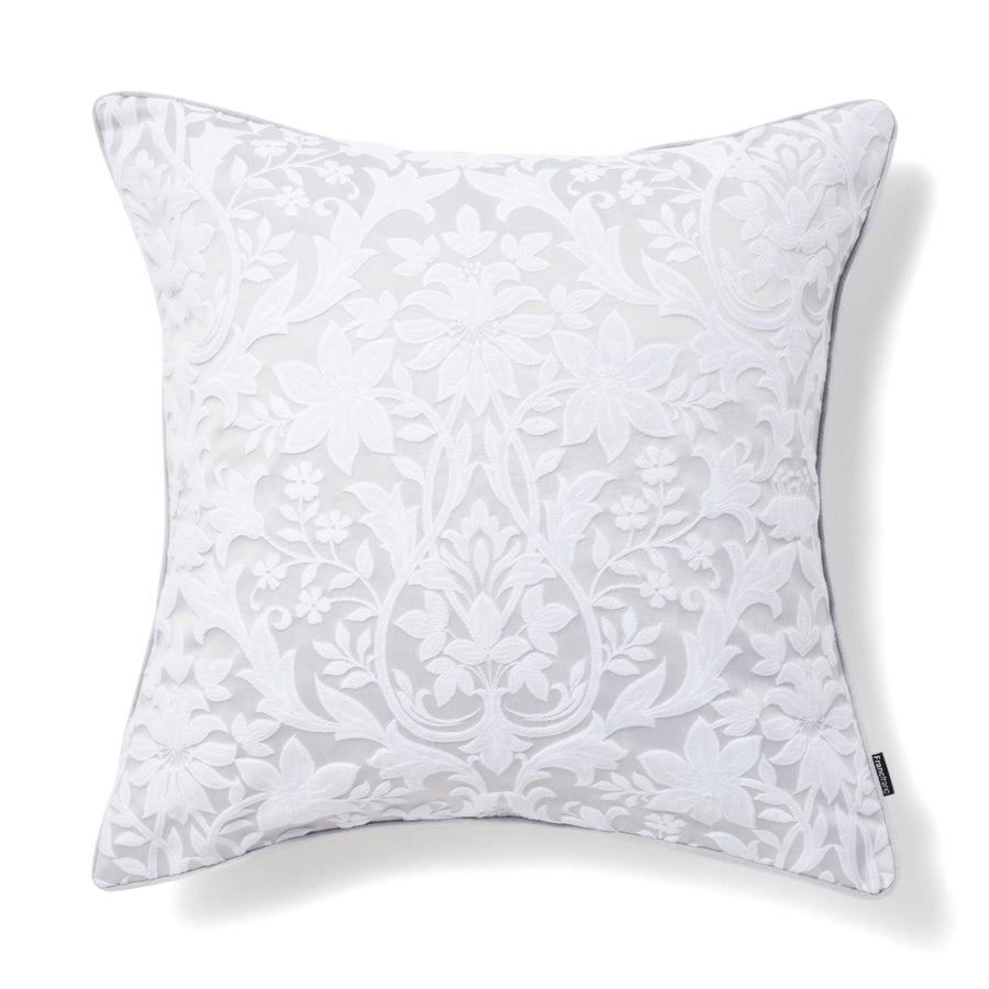 JQダマスク クッションカバー 450×450 グレー（B-015）