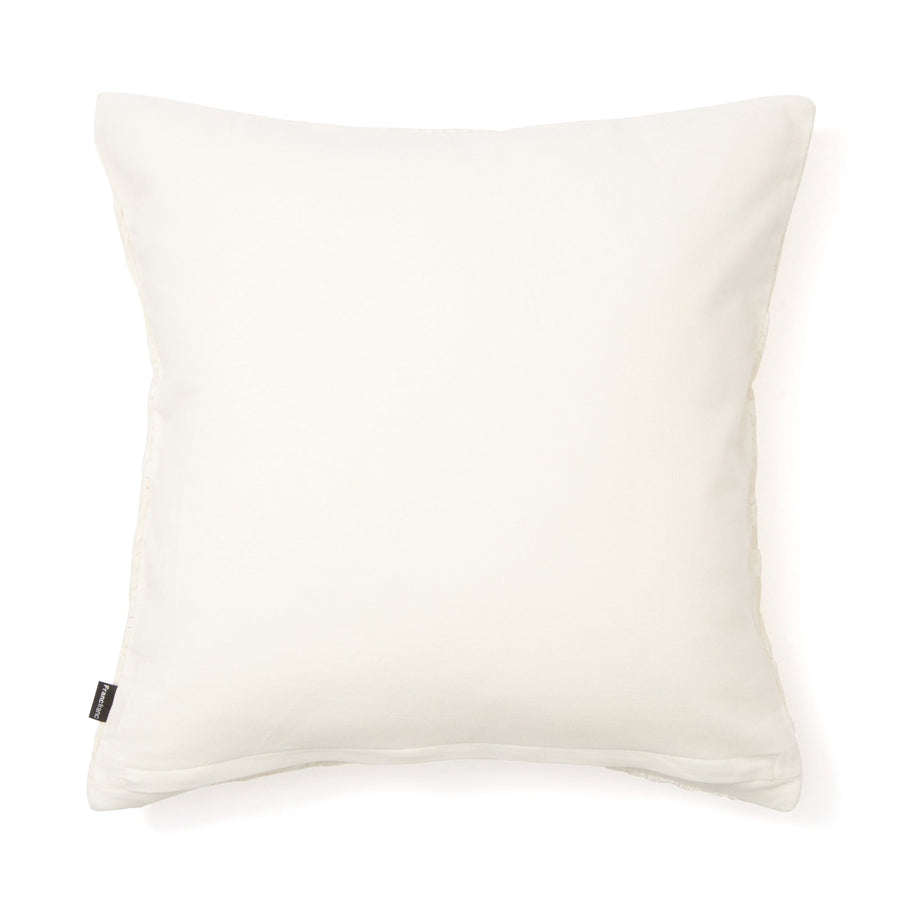 ボタニカルEMB クッションカバー 45×45 ホワイト（044）
