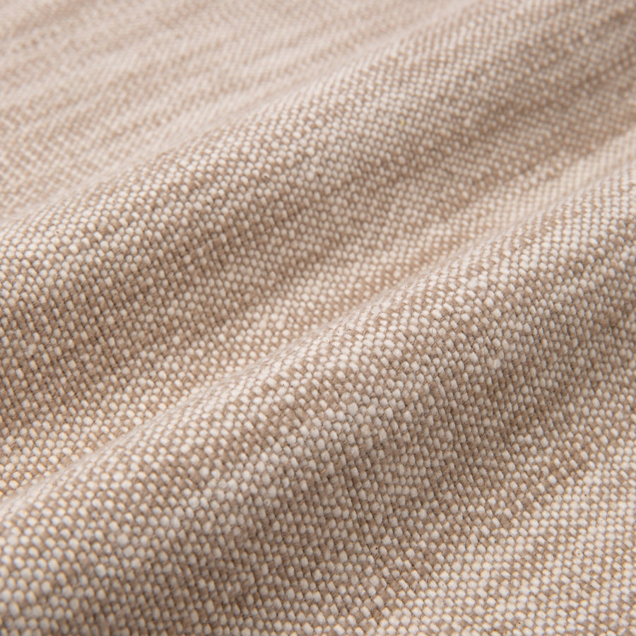 ベルベットフランジ クッションカバー 45×45 ナチュラル（062）