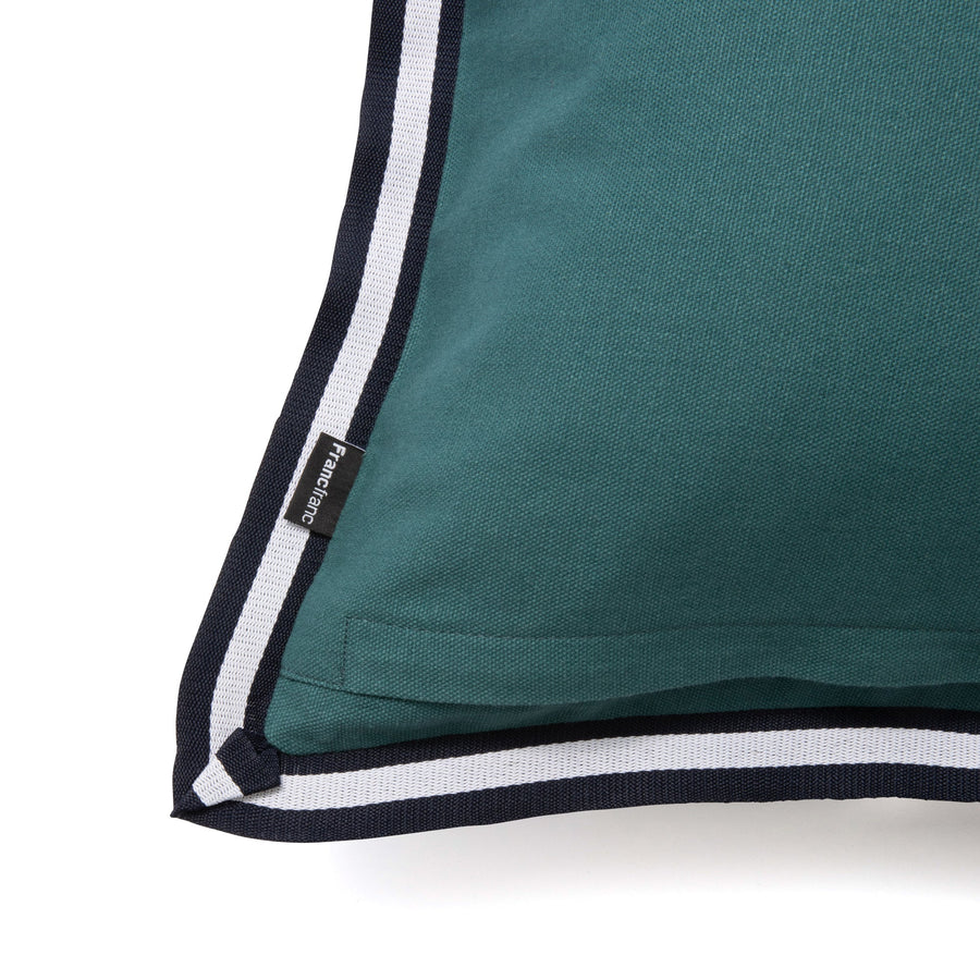 フレームライン クッションカバー 45×45 グリーン（056）