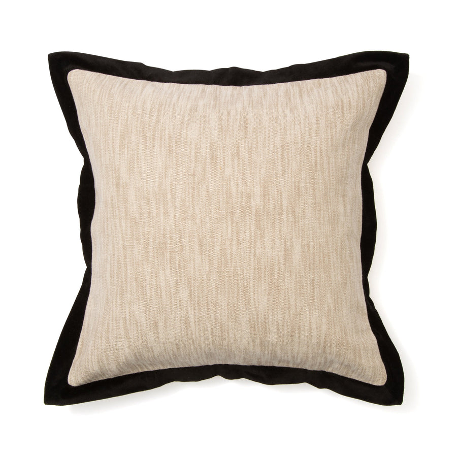 ベルベットフランジ クッションカバー 60×60 ナチュラル（121）